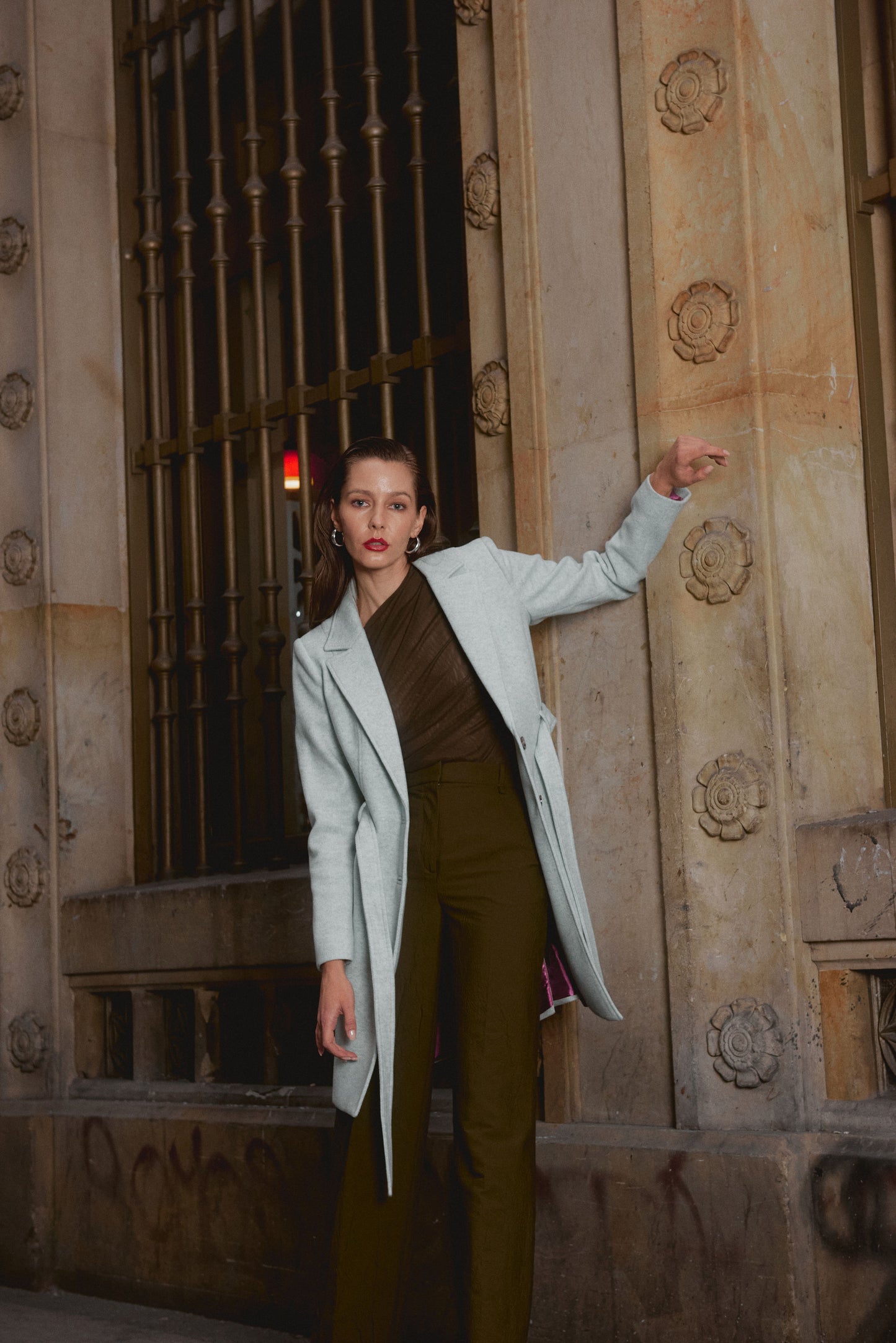 ABRIGO LUPE LIGHT GREEN