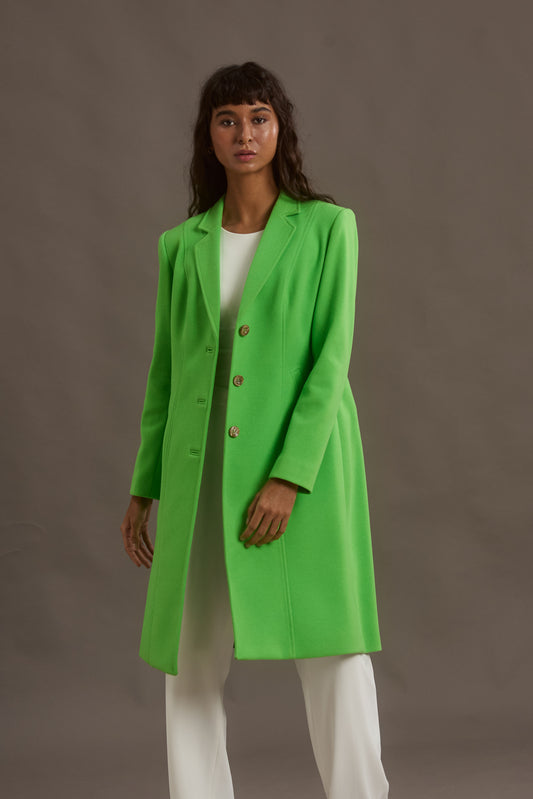 ABRIGO MADRID LONG GREEN APPLE