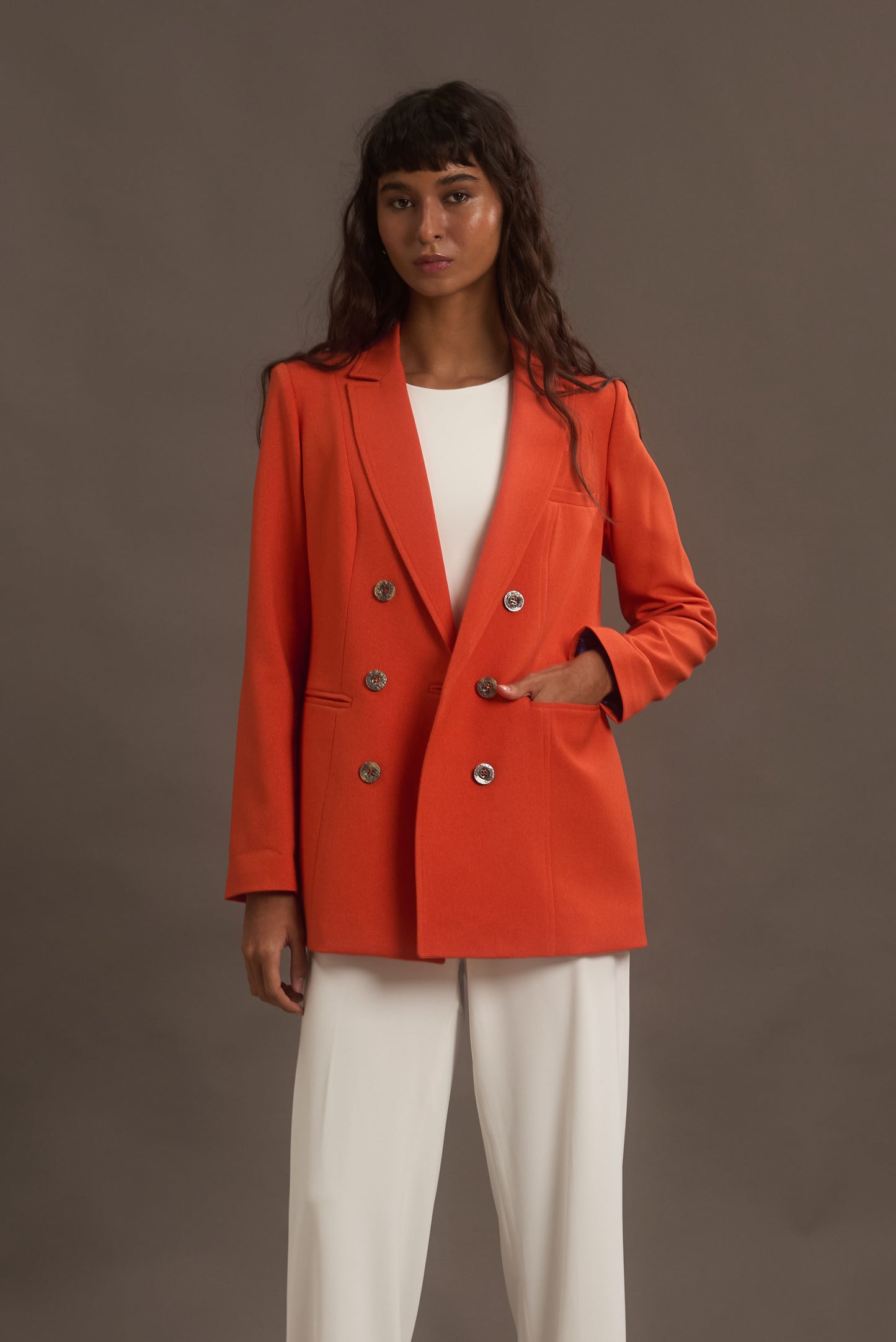 BLAZER VENECIA COLOR SUN ORANGE