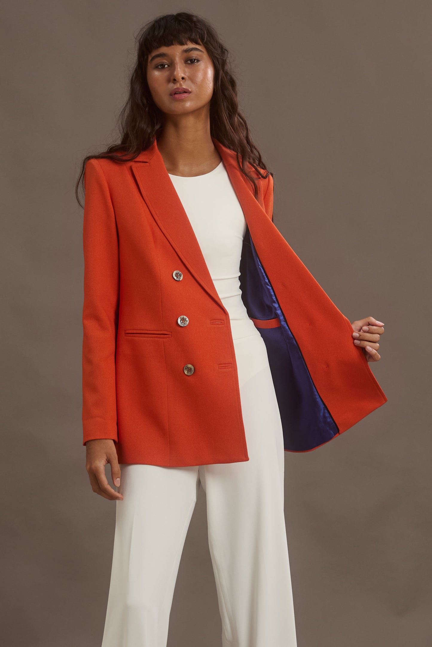 BLAZER VENECIA COLOR SUN ORANGE