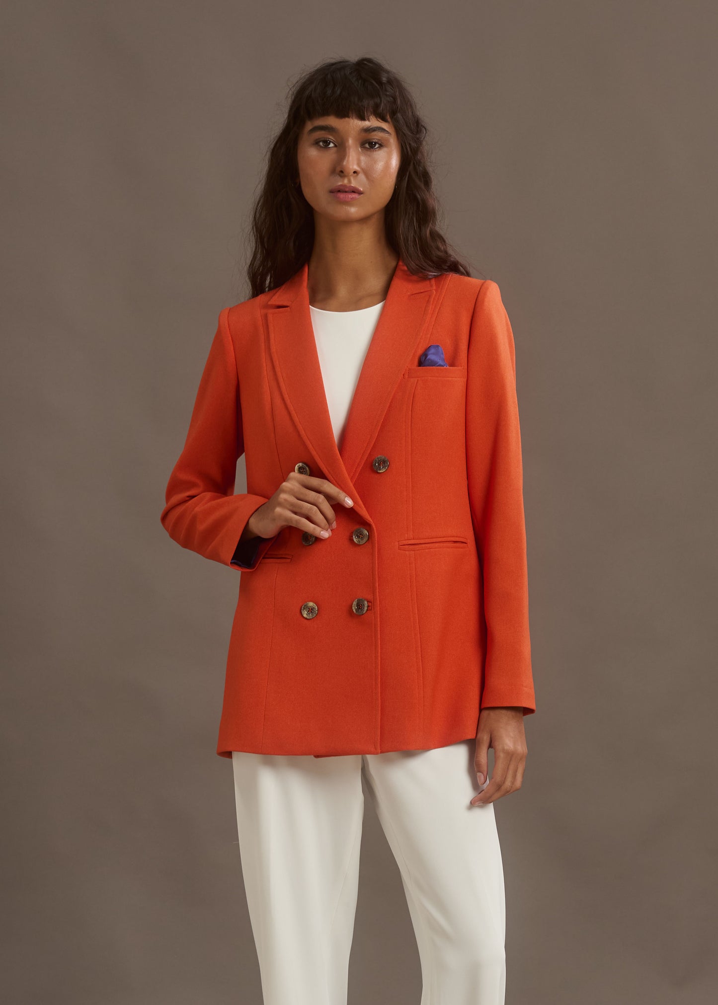 BLAZER VENECIA COLOR SUN ORANGE