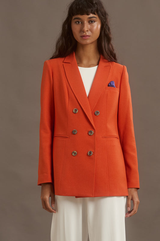 BLAZER VENECIA COLOR SUN ORANGE