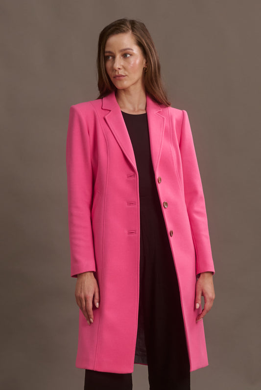 ABRIGO MADRID LONG PINK BARBIE