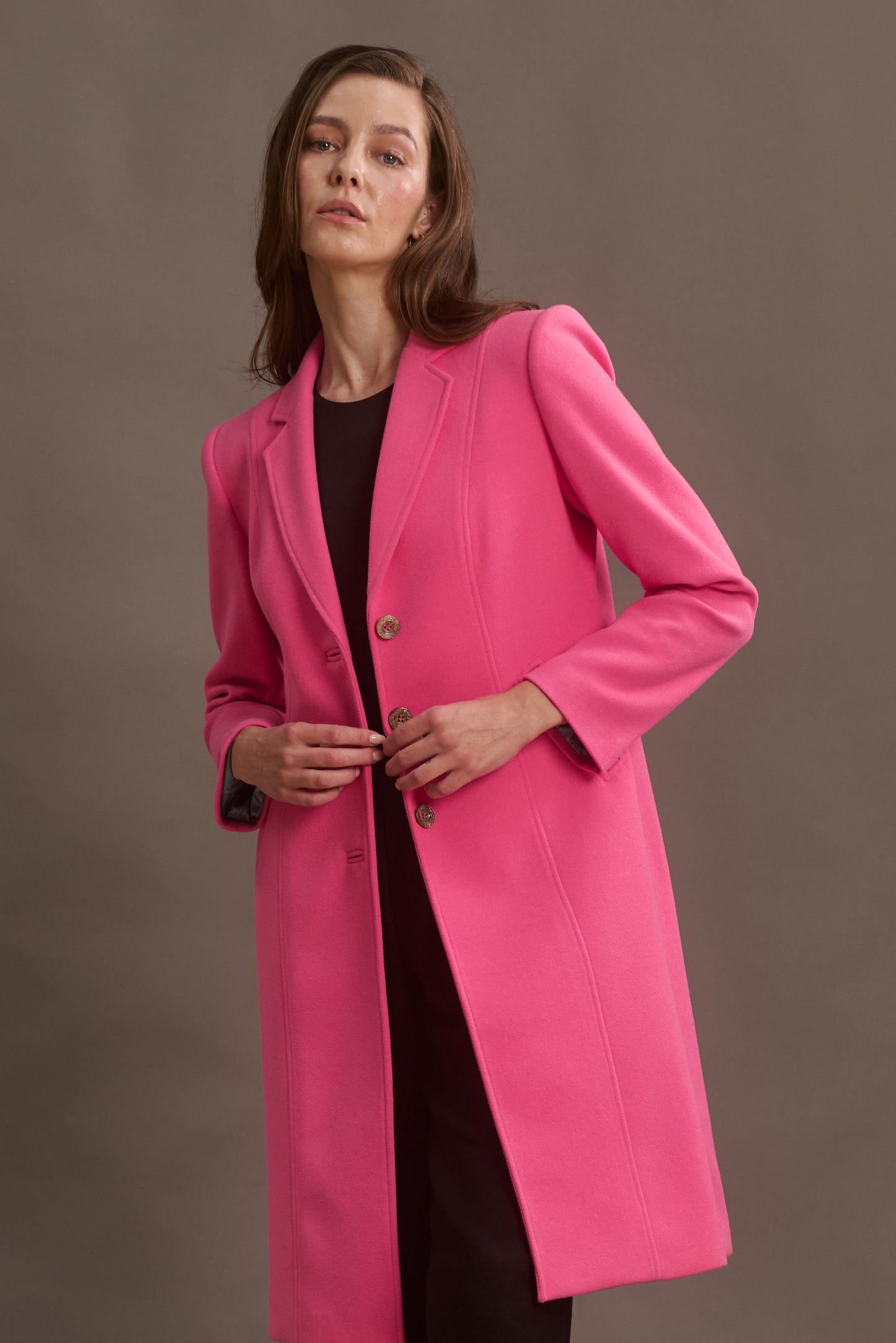 ABRIGO MADRID LONG PINK BARBIE