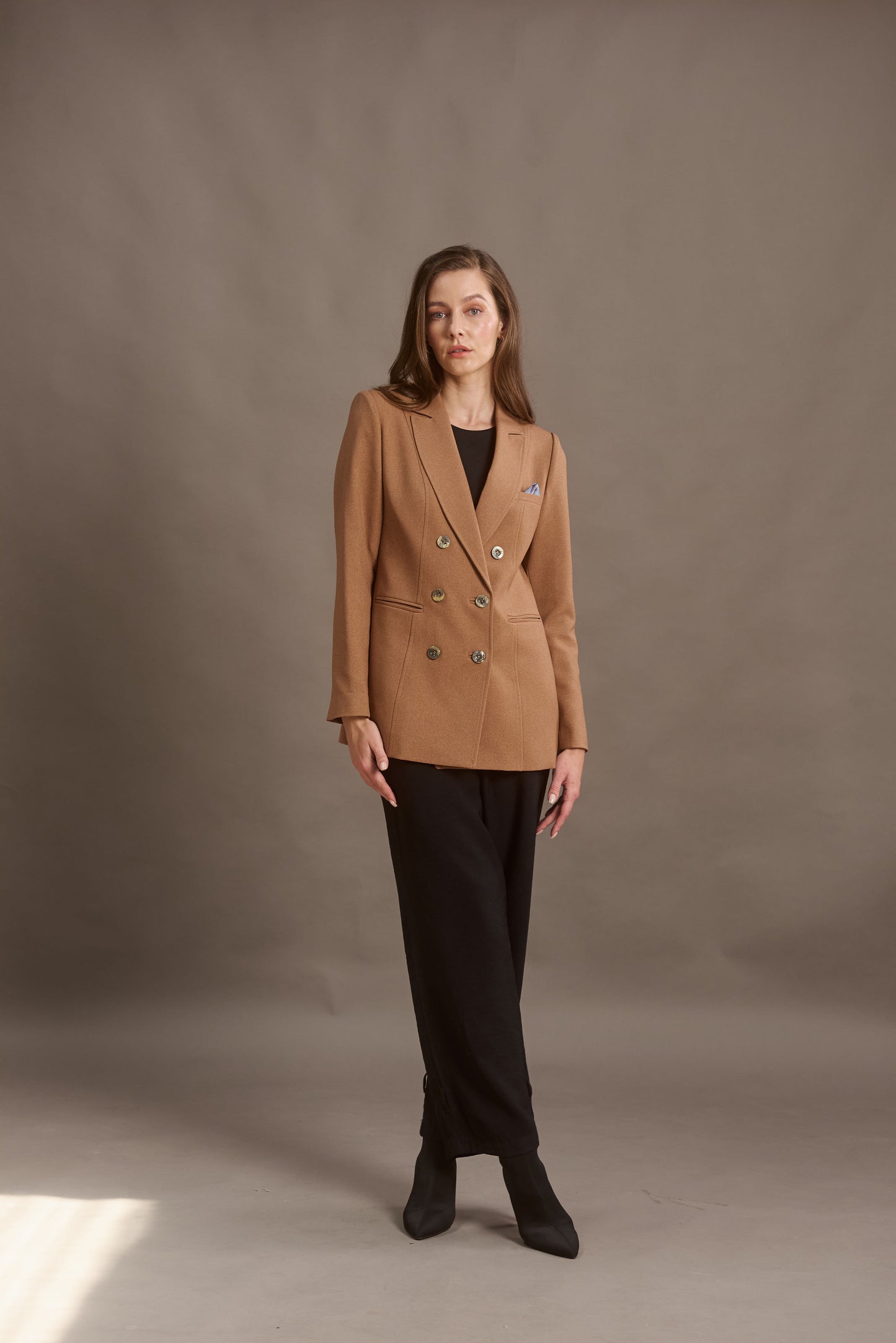 BLAZER VENECIA COLOR ICED COFFE