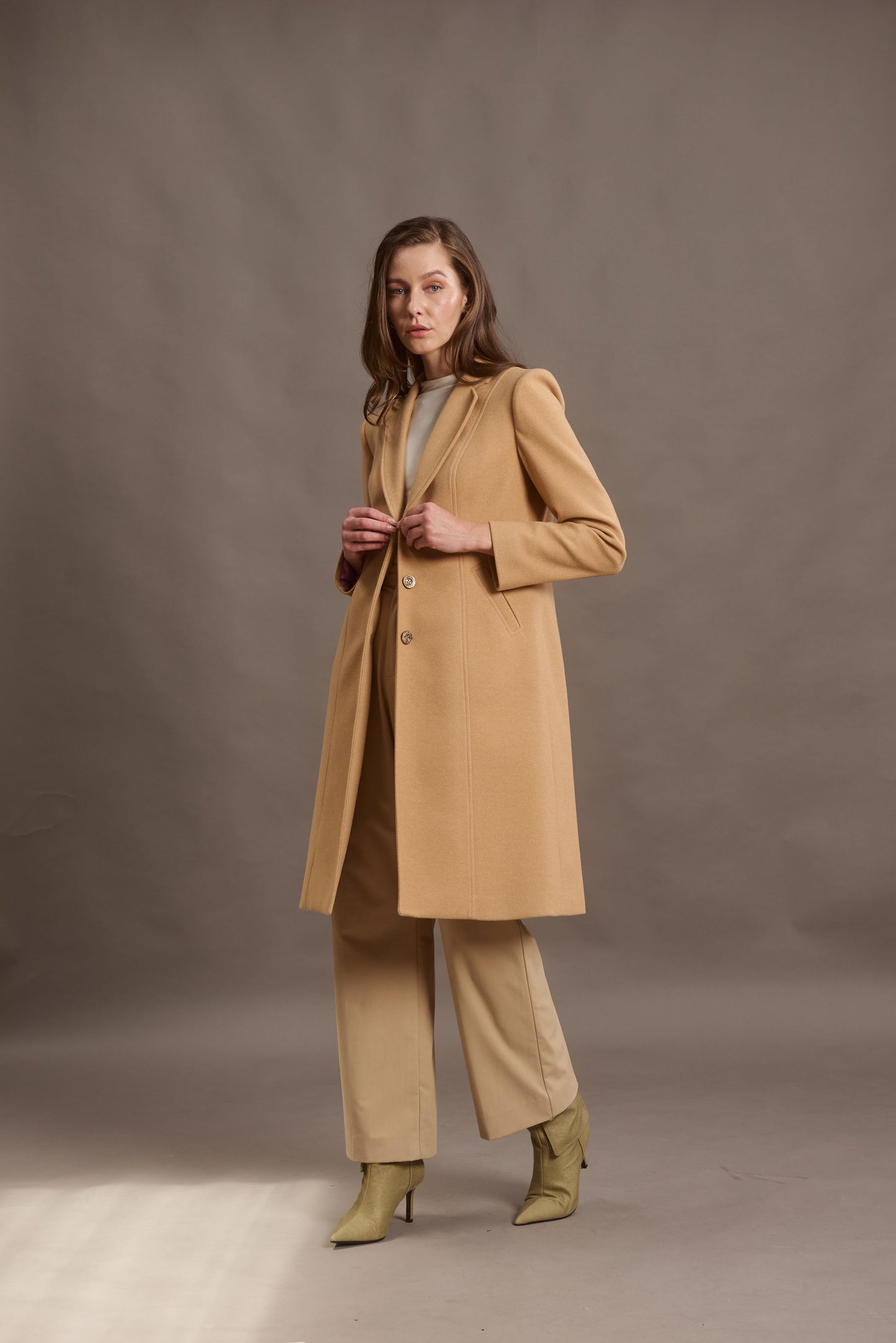 ABRIGO MADRID LONG CAMEL