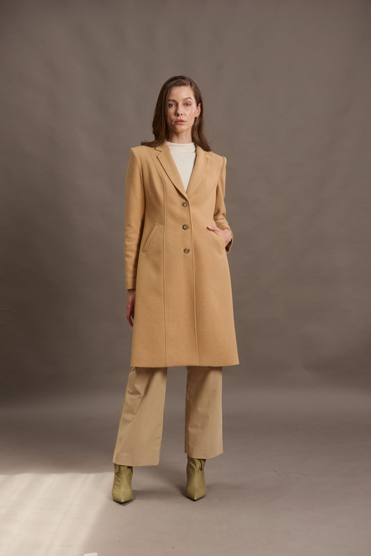 ABRIGO MADRID LONG CAMEL