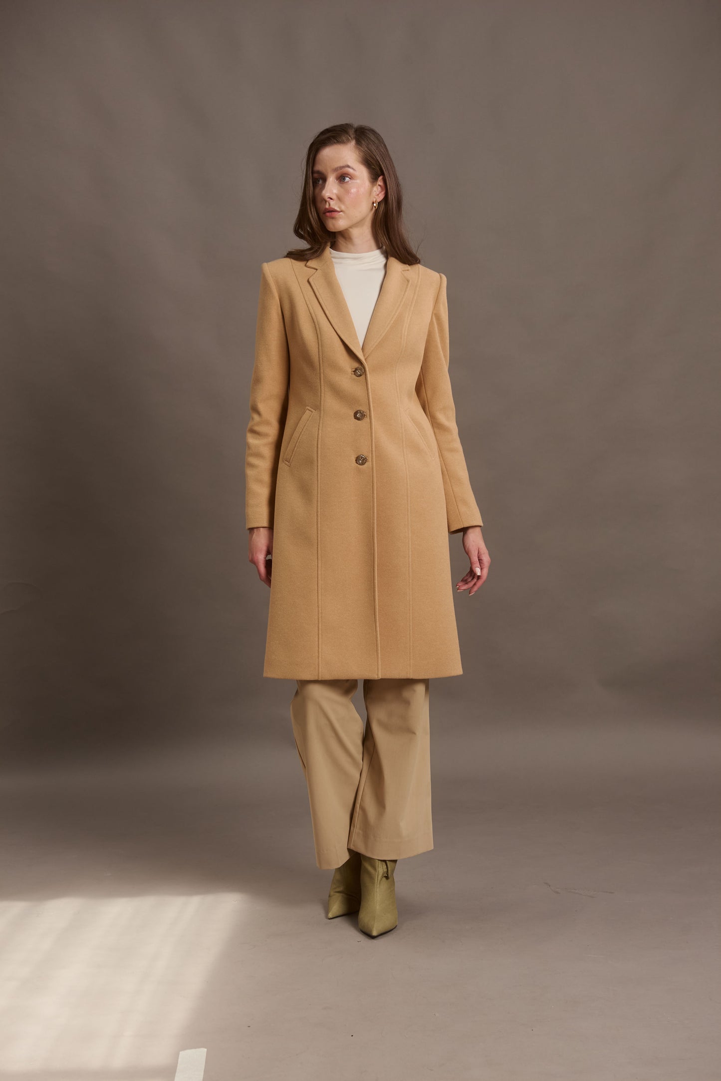ABRIGO MADRID LONG CAMEL
