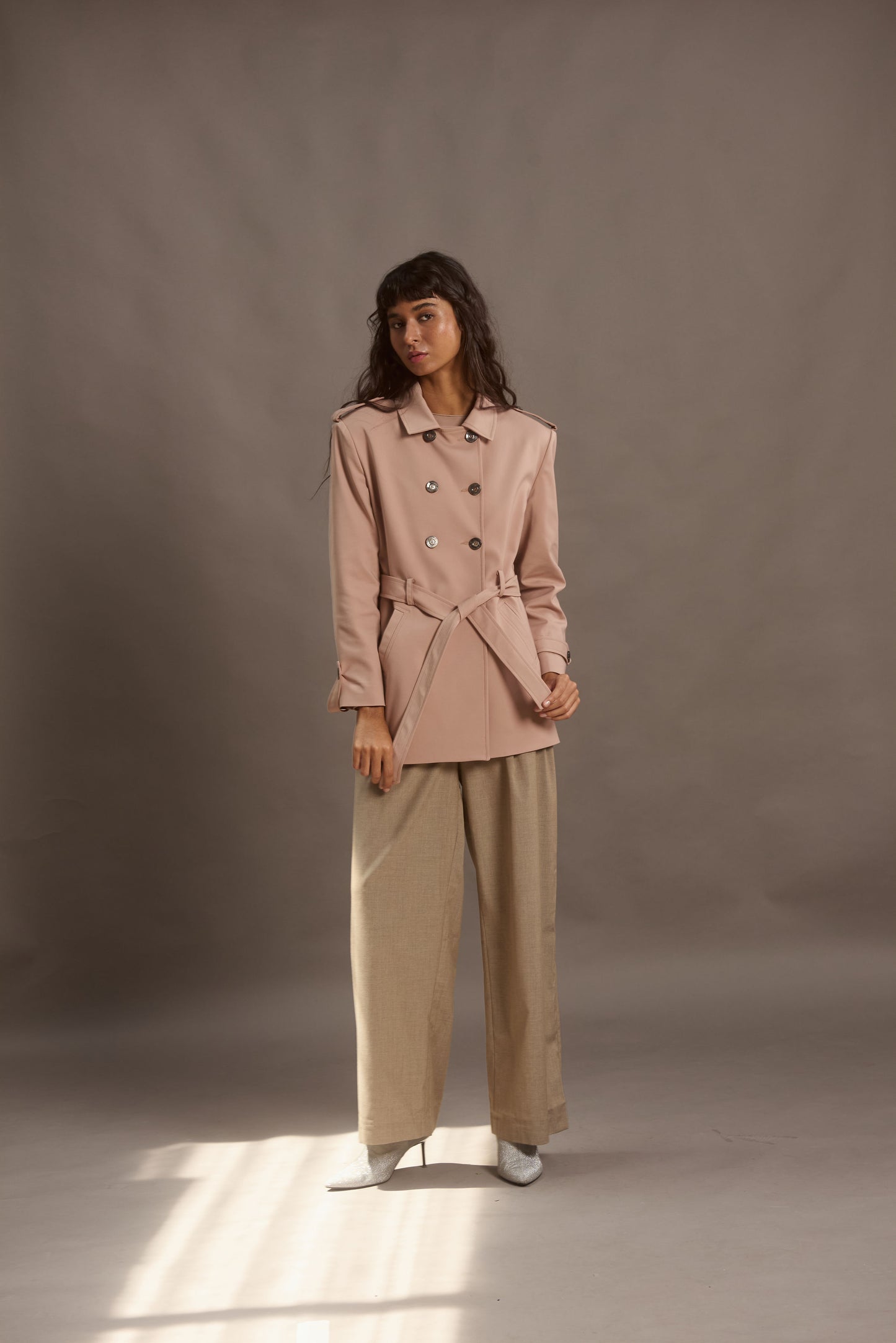 ABRIGO SAFARI COLOR LIGHT CARAMEL
