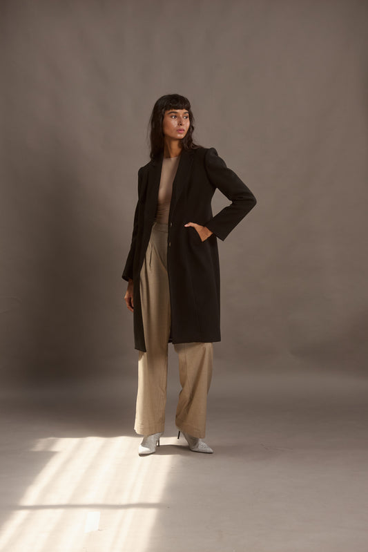 ABRIGO MADRID LONG BLACK SOUL