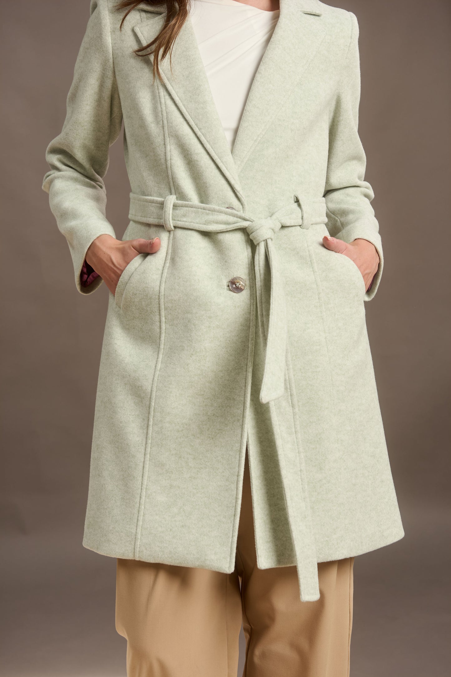 ABRIGO LUPE LIGHT GREEN