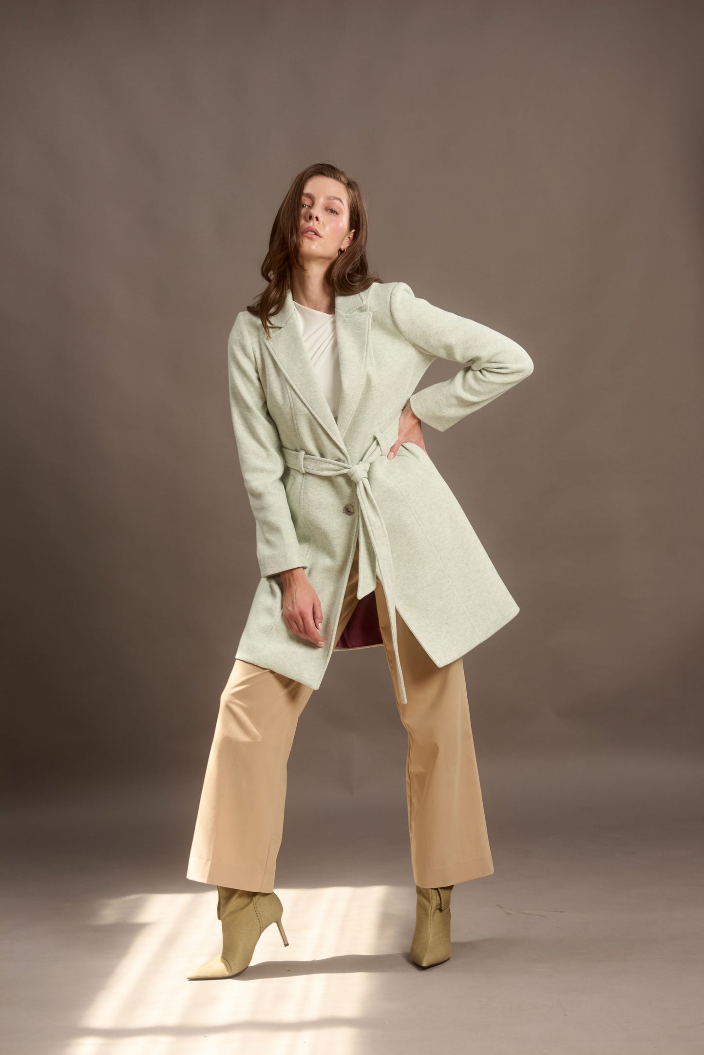 ABRIGO LUPE LIGHT GREEN