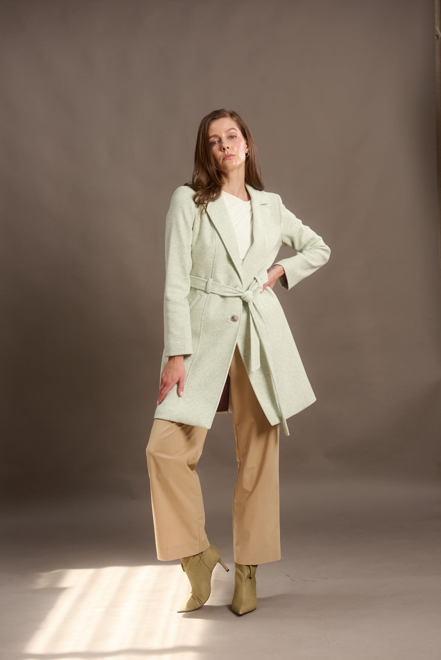 ABRIGO LUPE LIGHT GREEN