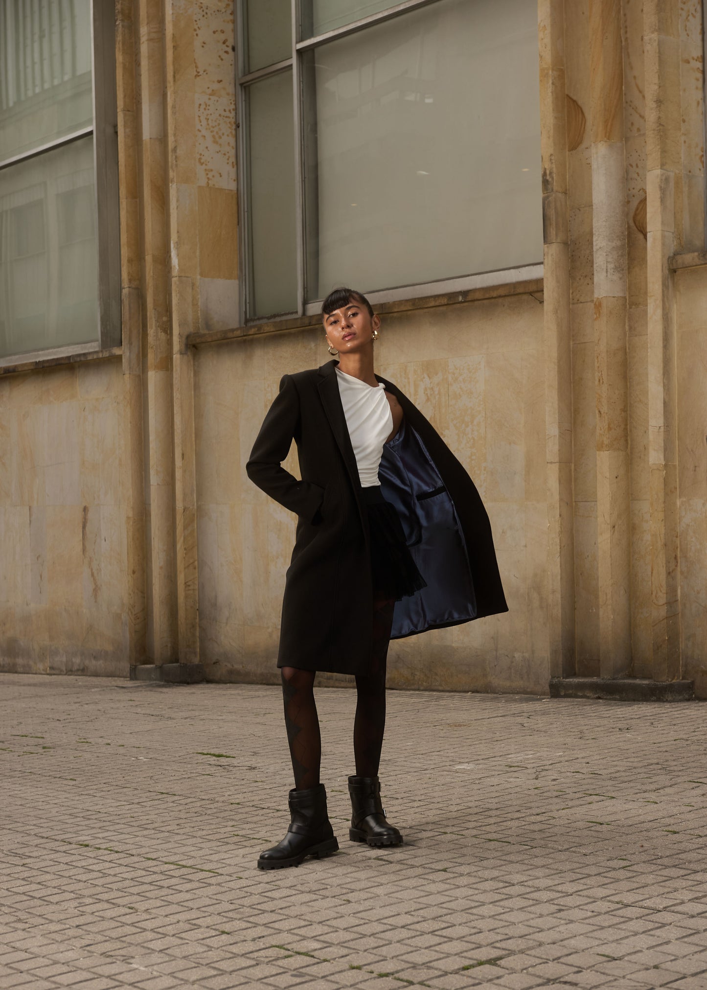 ABRIGO MADRID LONG BLACK SOUL