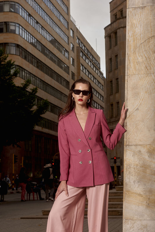 BLAZER VENECIA COLOR  AURORA PINK