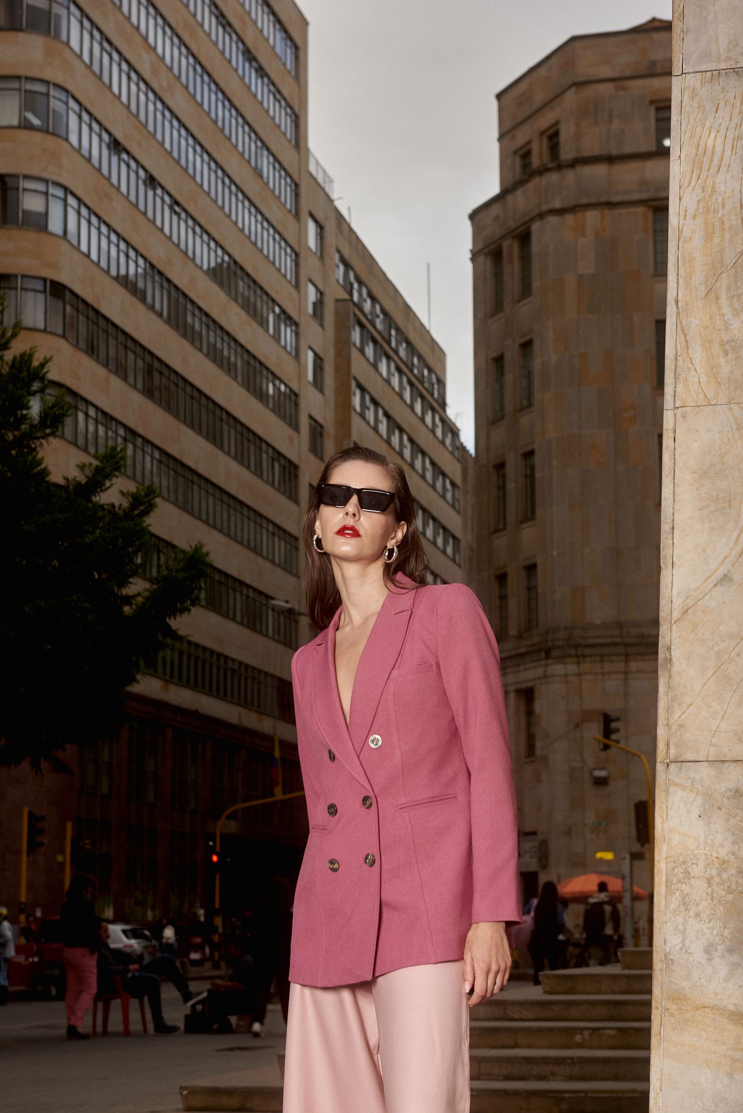BLAZER VENECIA COLOR  AURORA PINK