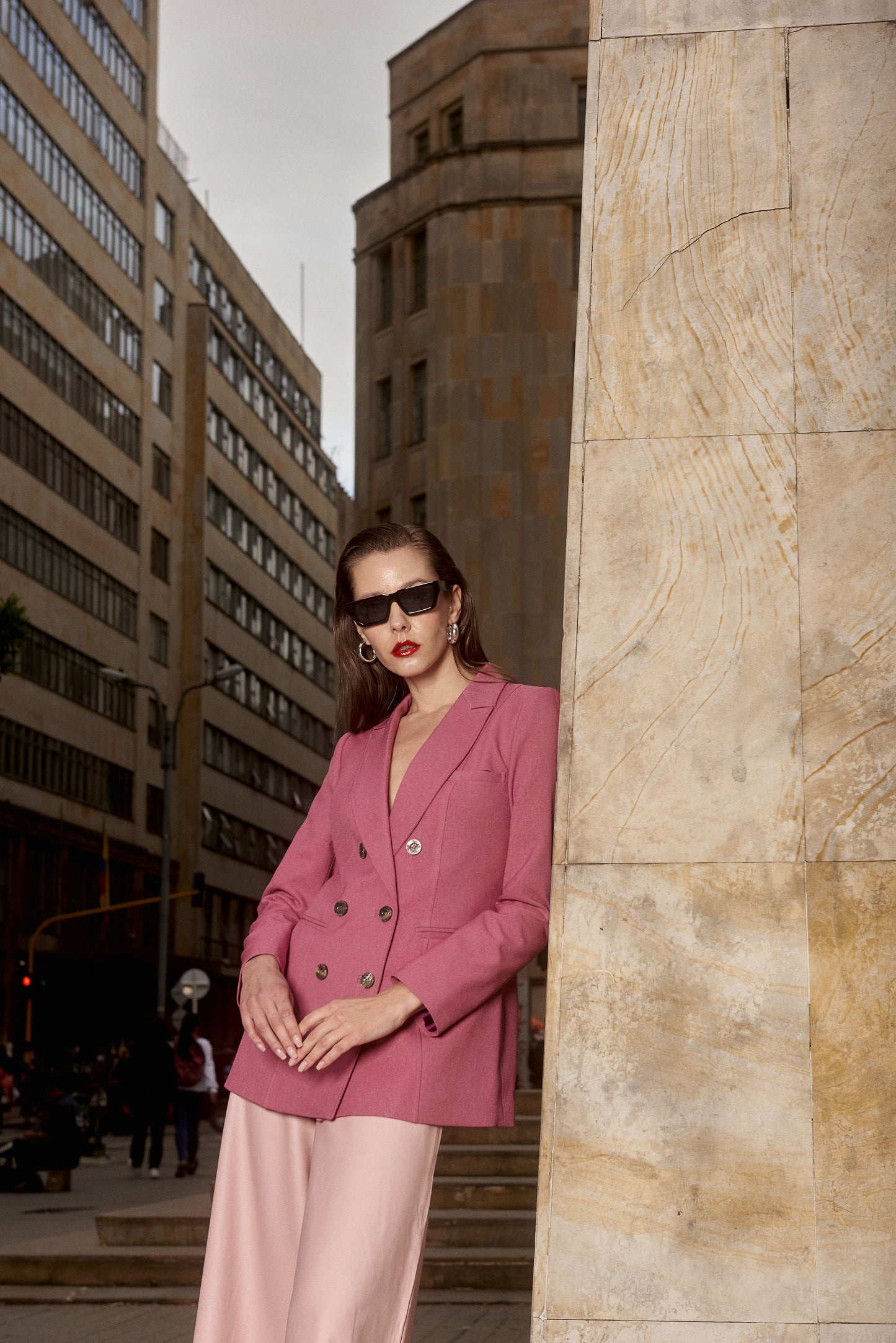 BLAZER VENECIA COLOR  AURORA PINK