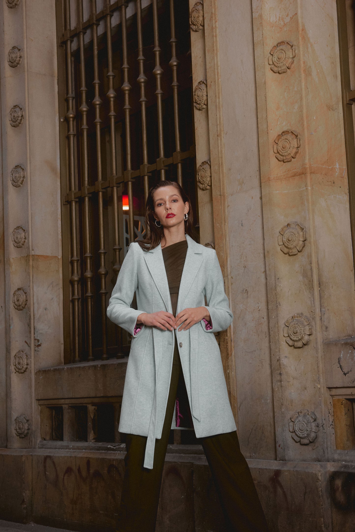 ABRIGO LUPE LIGHT GREEN