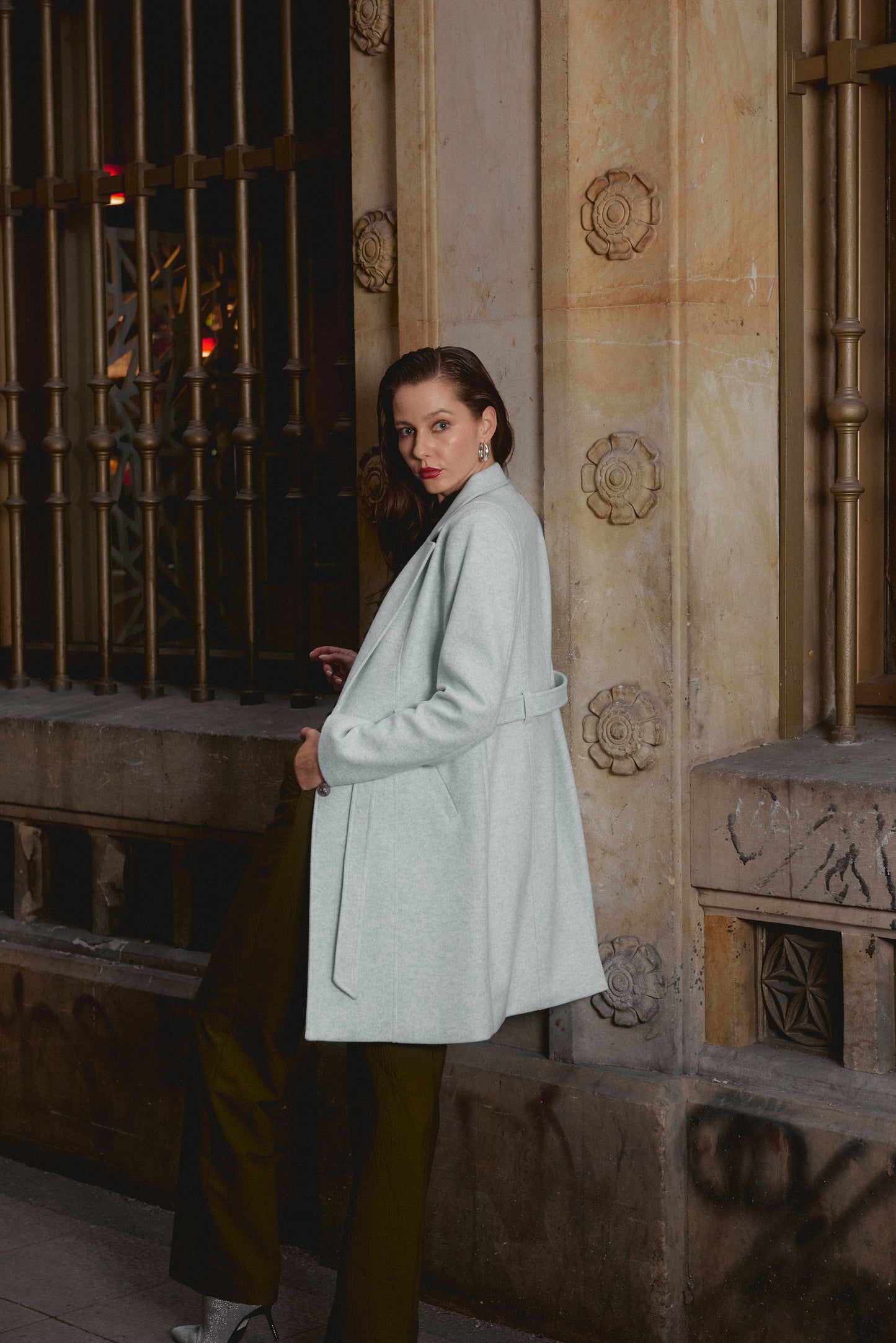 ABRIGO LUPE LIGHT GREEN